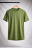 GRAPHITE OLIVE TEE