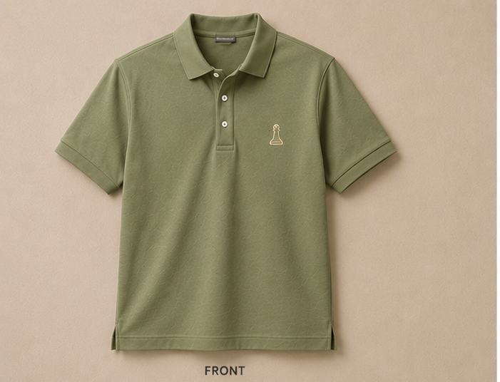 Ochre Earthy - Olive Polo Secondary image
