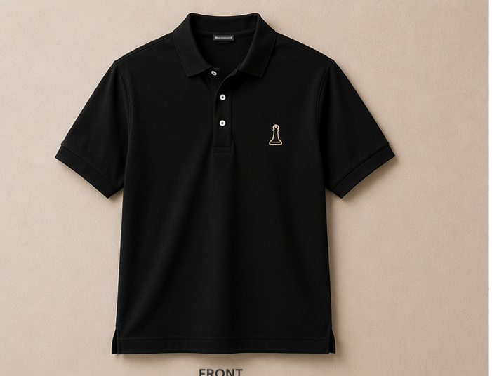 Midnight King- Black Polo Secondary image