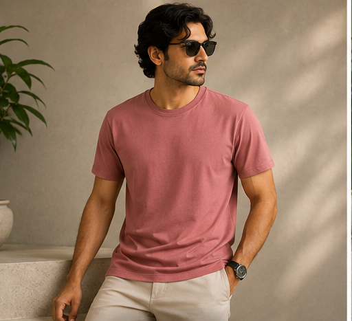 DUSTY ROSE TEE Main image