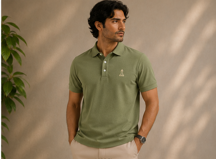 Ochre Earthy - Olive Polo