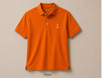 Damier Orange Polo