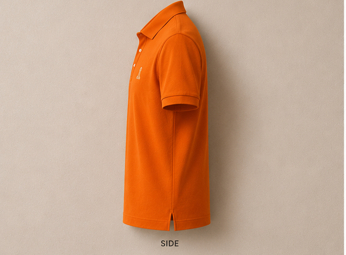 Damier Orange Polo