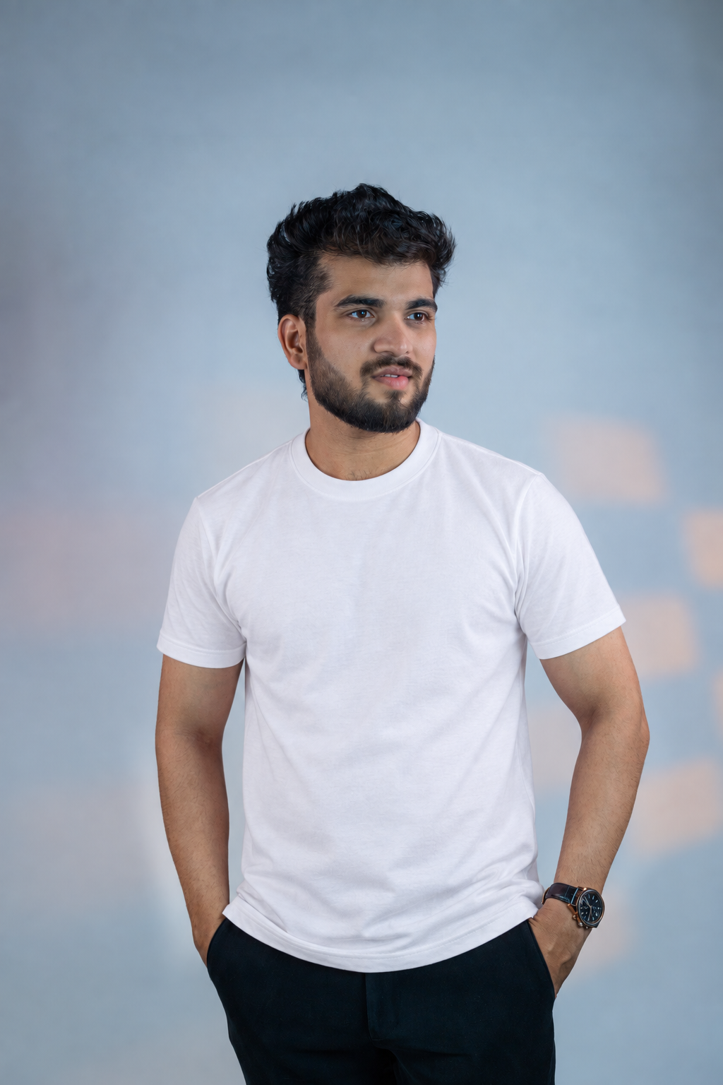 SAPPHIRE WHITE TEE Main image