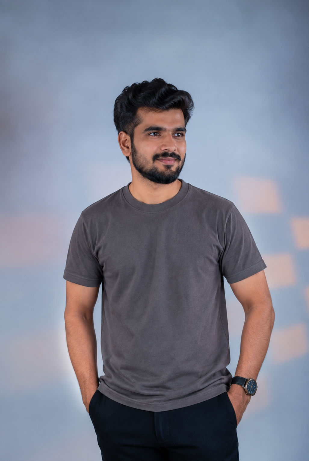 SLATE GREY TEE Main image