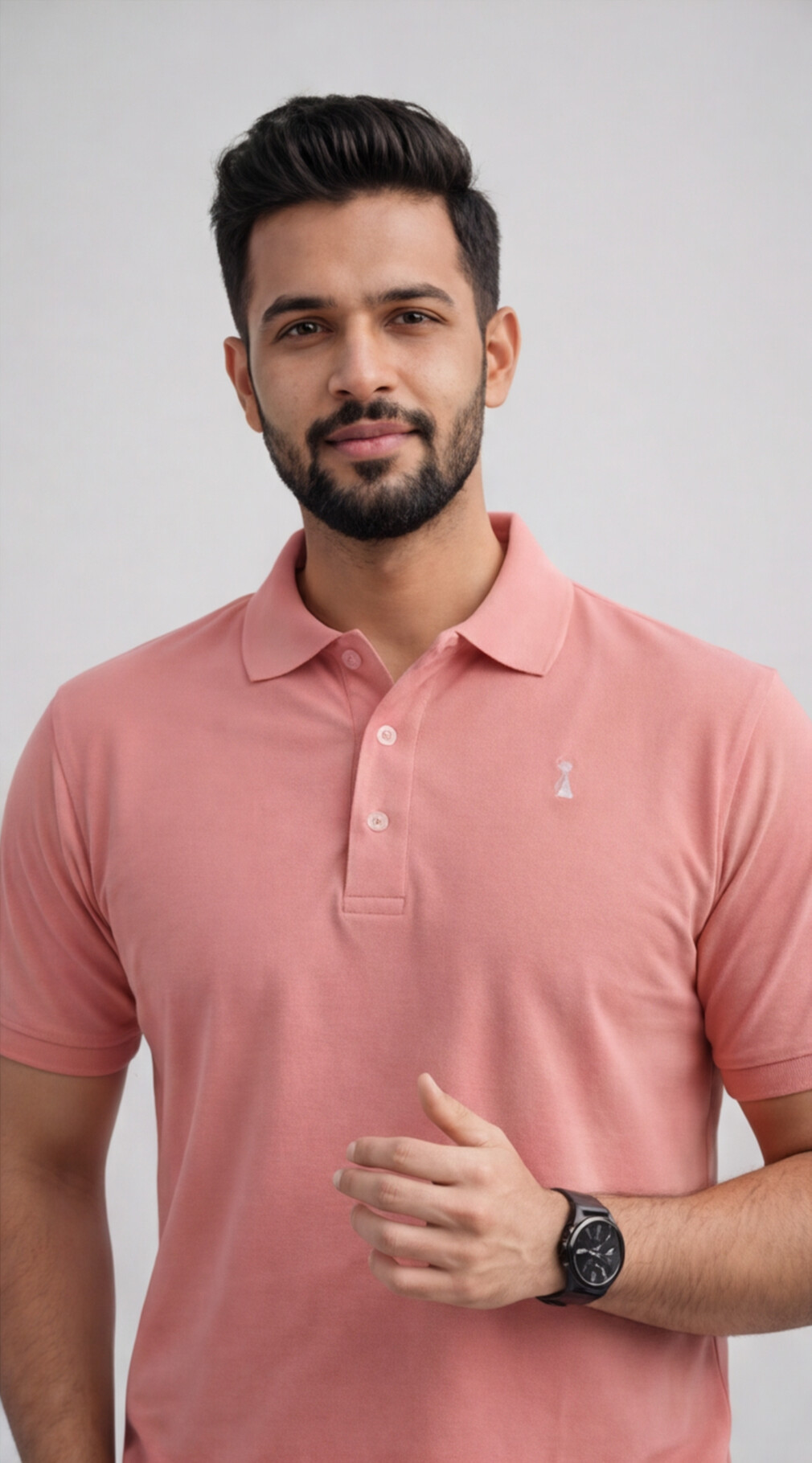 Dusky Rose Pink Polo
