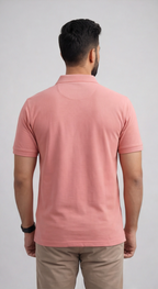Dusky Rose Pink Polo