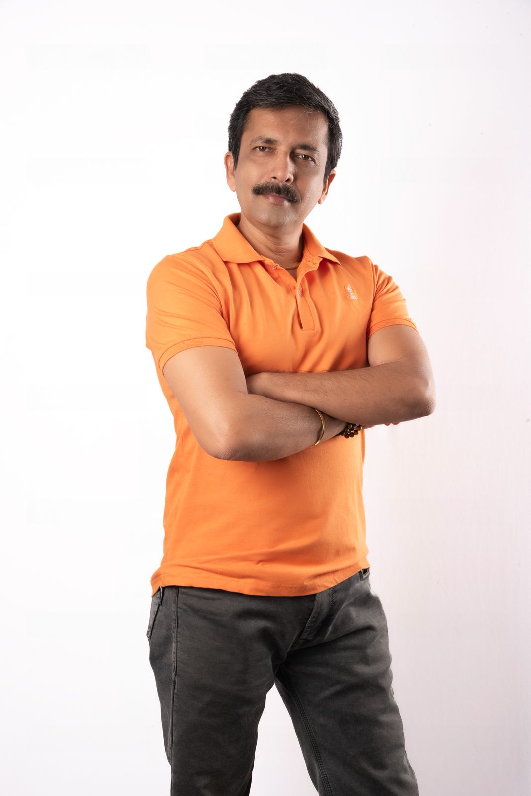 Damier Orange Polo