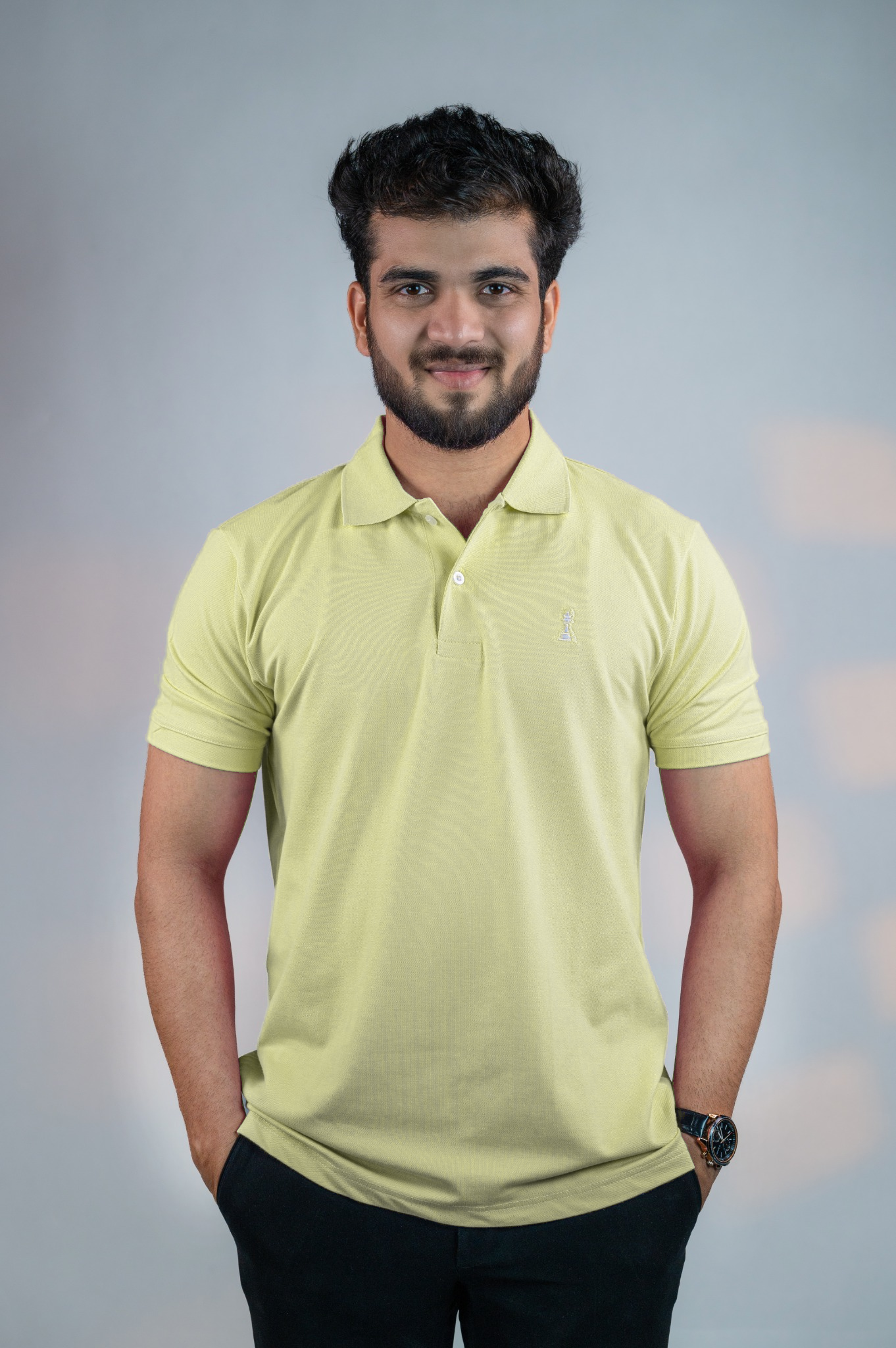 Ochre Earthy - Olive Polo Secondary image
