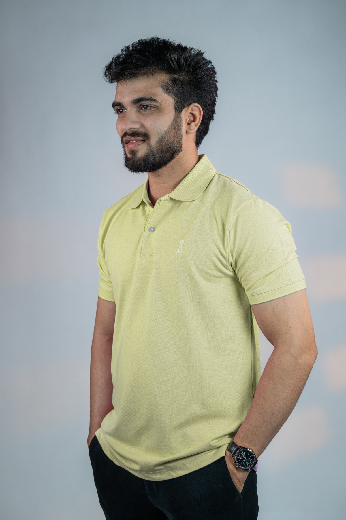 Ochre Earthy - Olive Polo Main image
